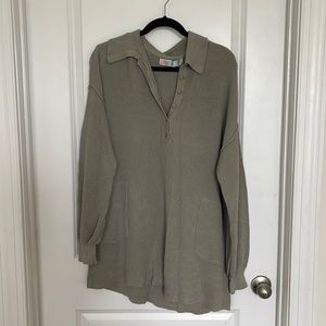 Free People Picnic Sweater Mini Dress